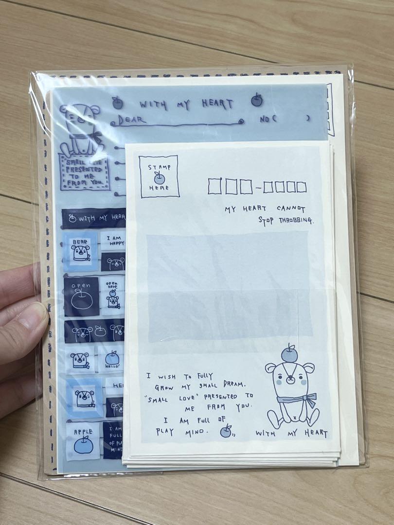 平成レトロ レターセット メモ帳