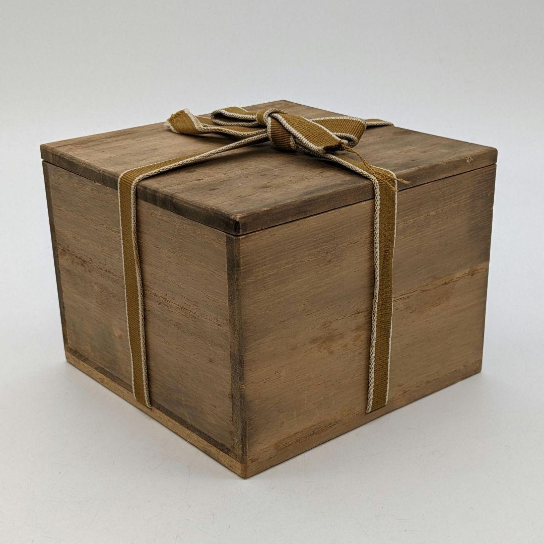 真葛焼の古い茶盌 花押入り 合箱 抹茶碗 抹茶茶碗 茶道具 茶器