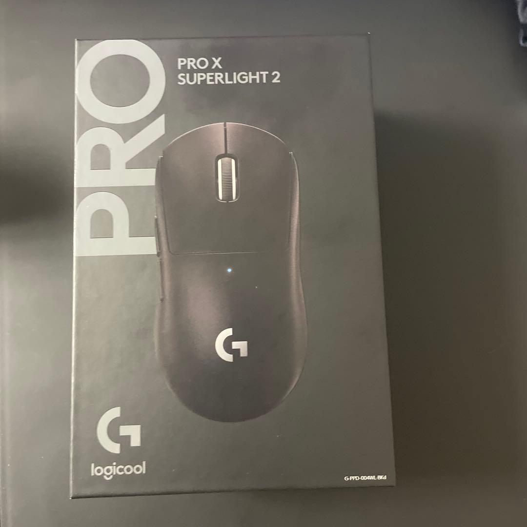 Logicool GPRO SUPERLIGHT2 ブラック