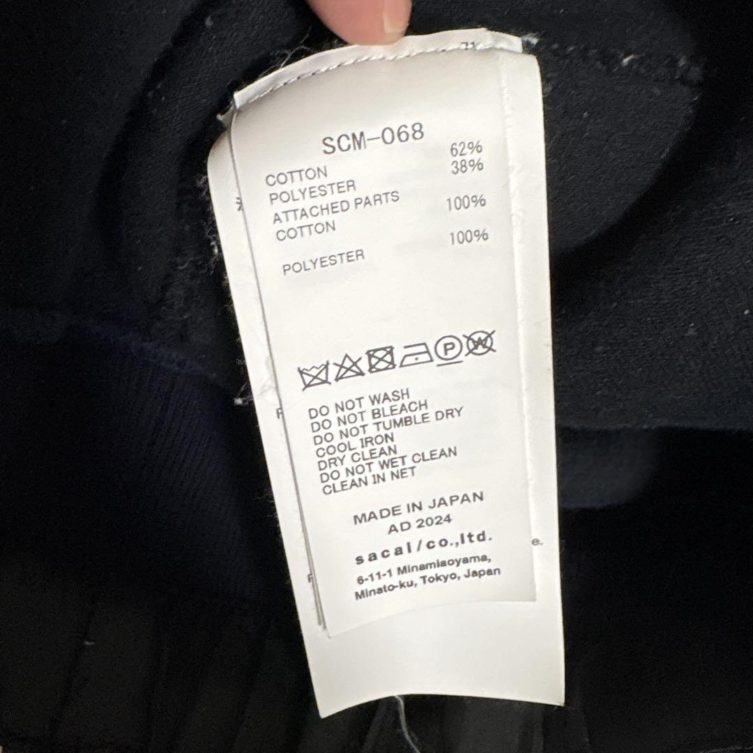 sacai スウェット