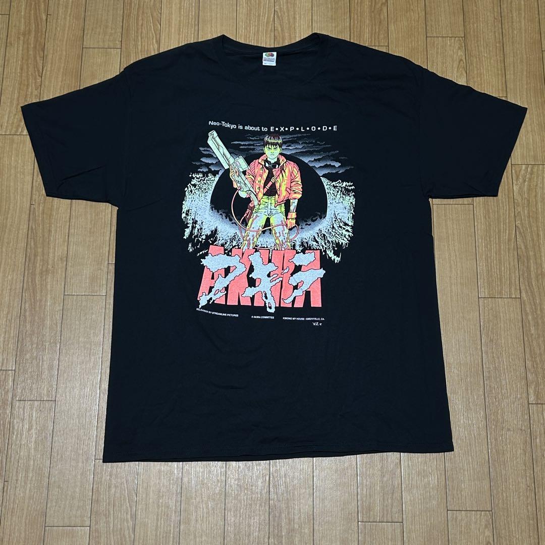 AKIRA kimono my house製 蓄光プリントTシャツ