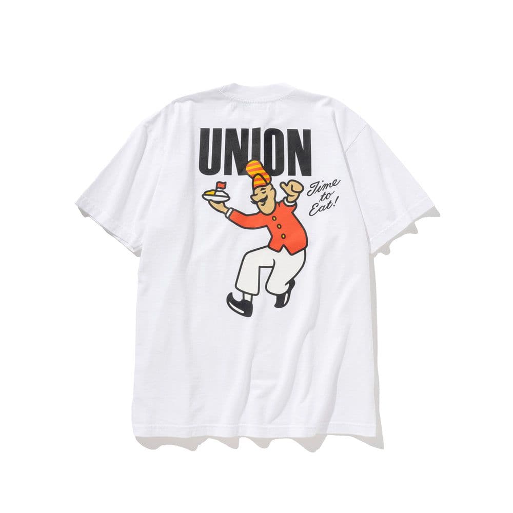 サイズM Curry up Union コラボTシャツ WHITE