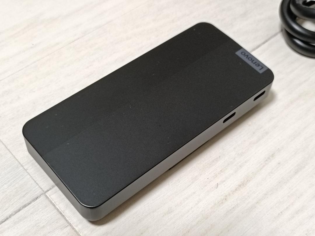 Lenovo USB Type-C デュアルディスプレイ トラベルドック Amazon.co.jp: Lenovo USB-C デュアルディスプレイ トラベル