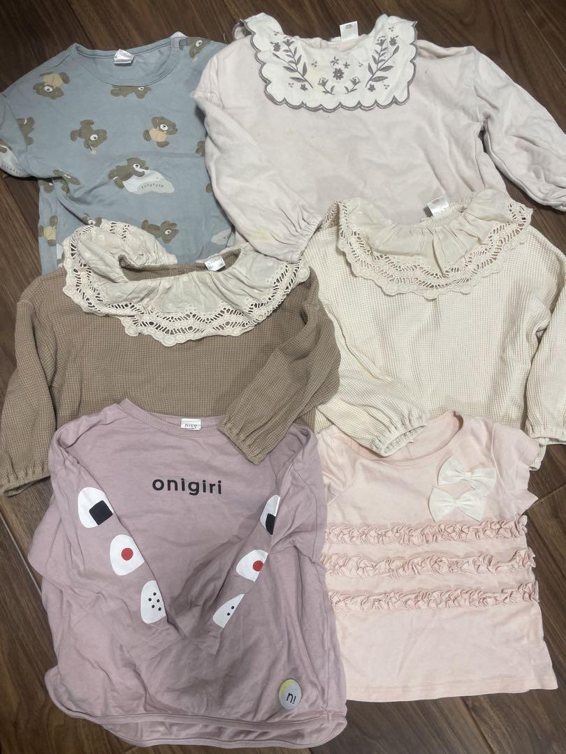 まとめ売り　レディース服　キッズ服　34点　オールジャンル オーバーオール Tシャツ 2点セット オールインワン レディース
