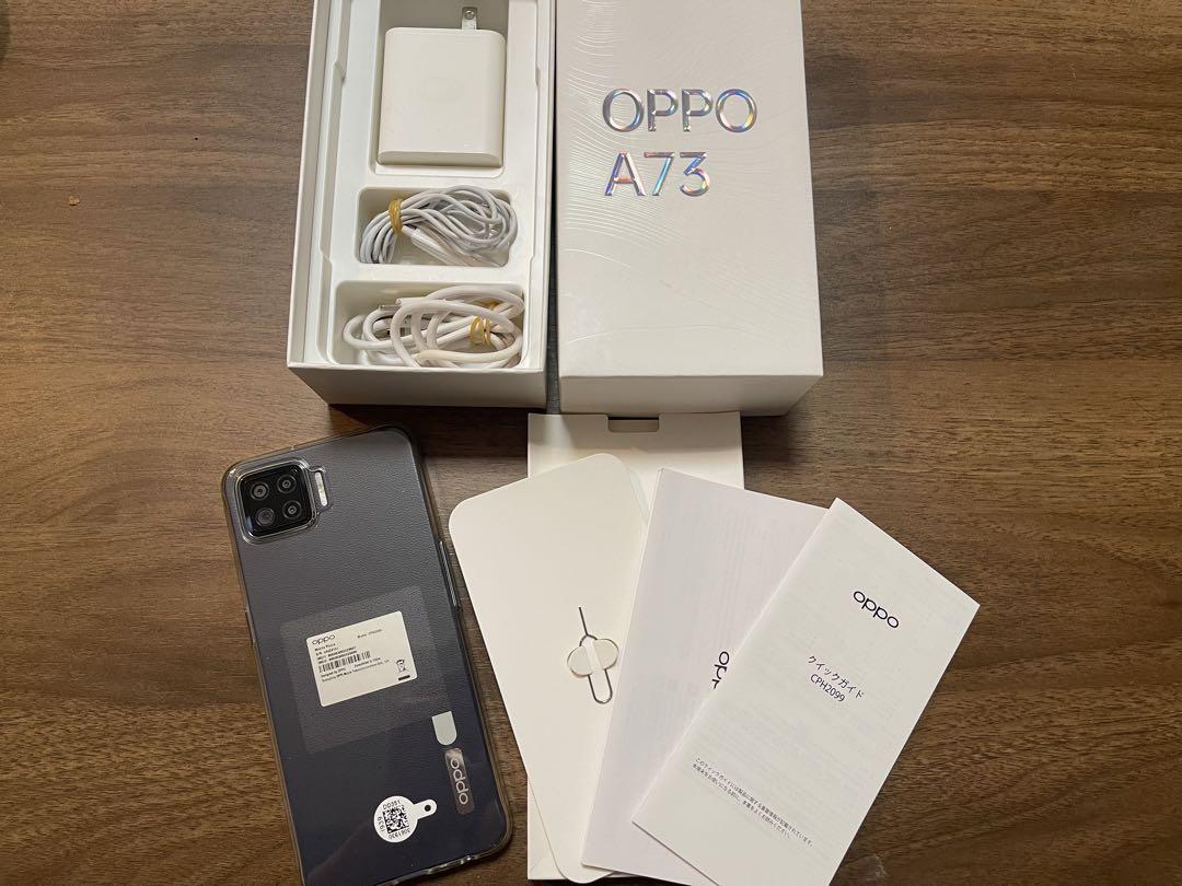 OPPO A73 ネイビー ブルー 64 GB SIMフリー