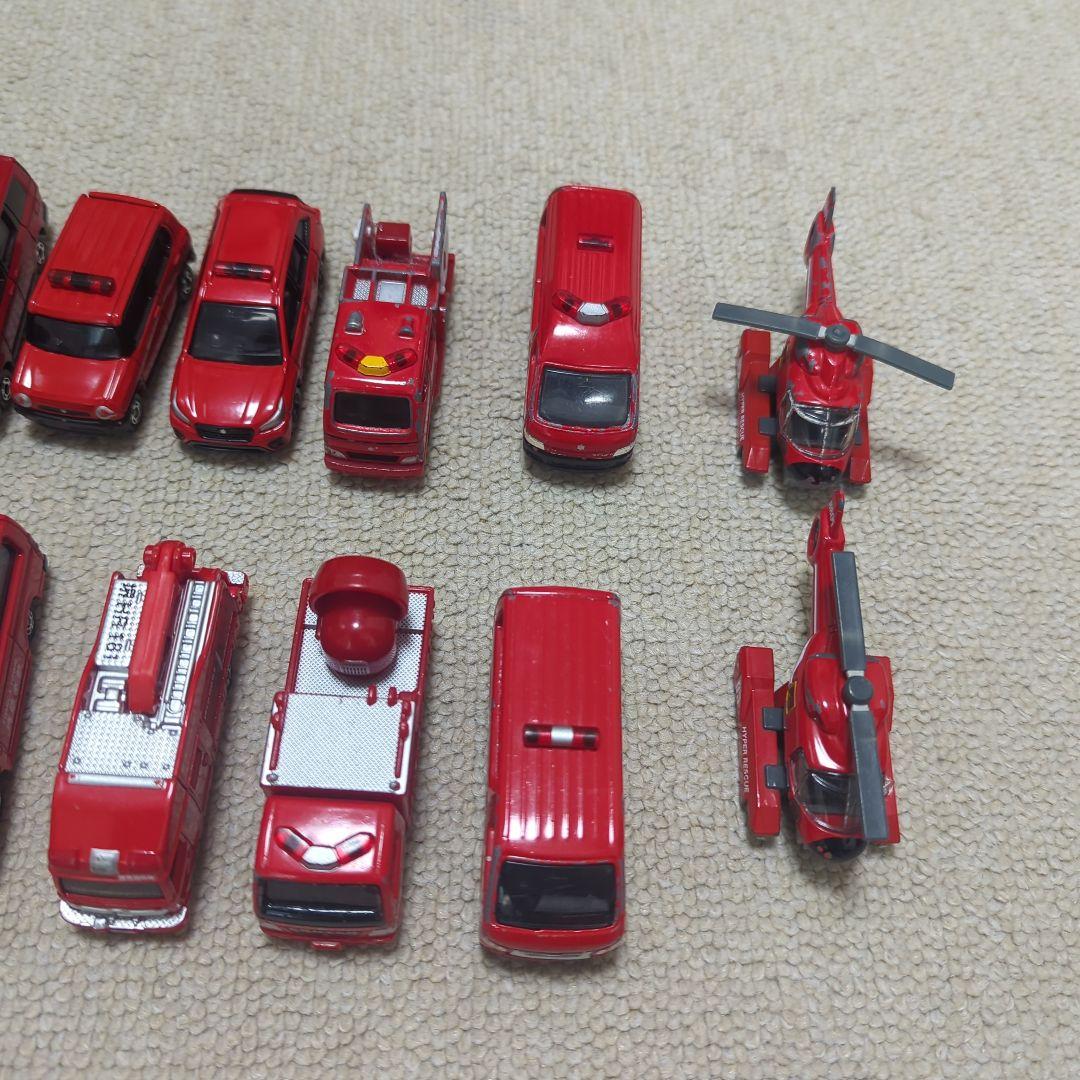 トミカ 消防車・救急車・ヘリコプター 25台セット