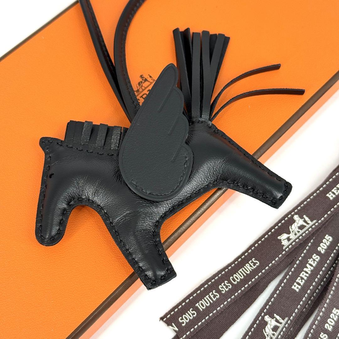 ❤未使用品❤ペガサスＰM ソーゴールド エルメス B刻印 チャーム 美しい翼 coeuriche777_11190