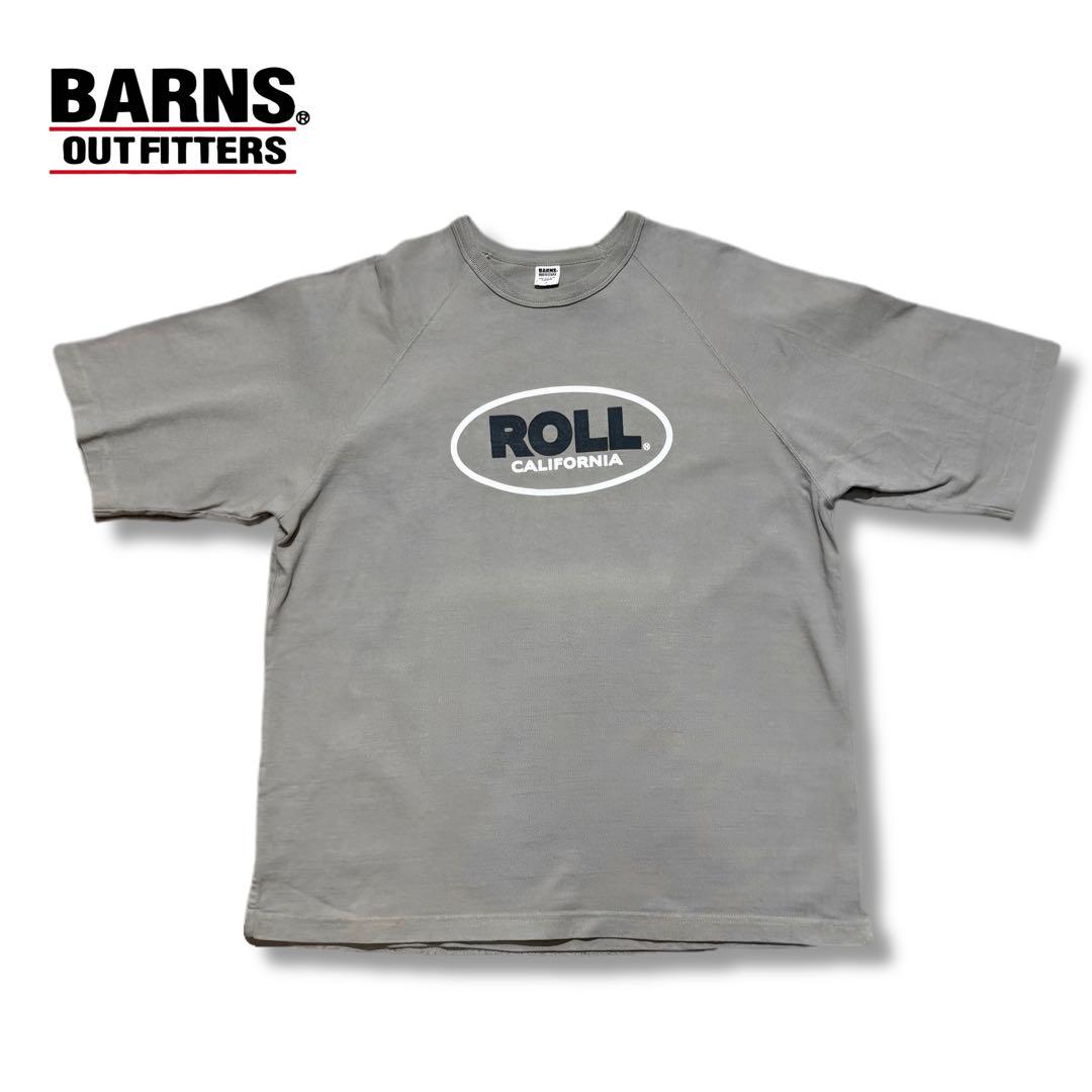 BARNS ヘビーウェイト プリントTシャツ ROLL