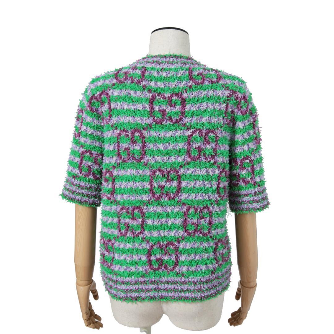 Gucci グッチ ジャイアント GG柄 ジャガード半袖ニット - メルカリ