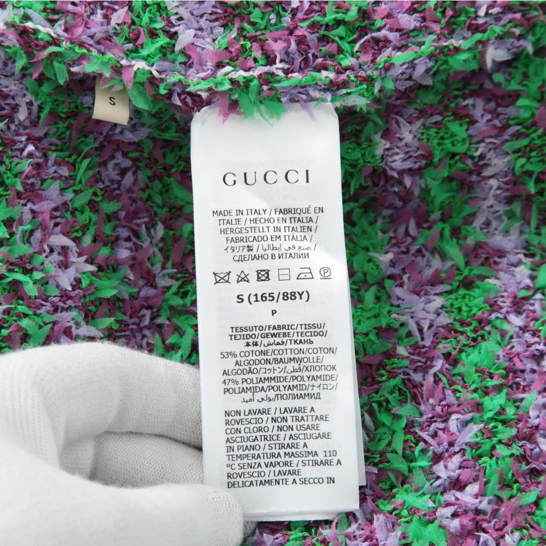Gucci グッチ ジャイアント GG柄 ジャガード半袖ニット - メルカリ