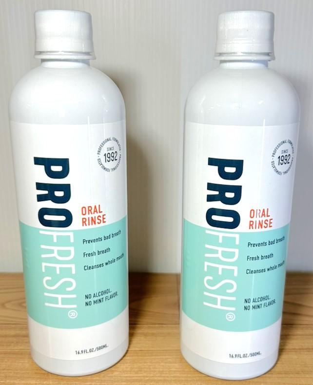 ［即購入可］PRO FRESH ORAL RINSE 500ml 2本セット ②