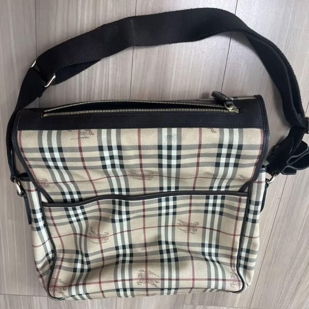Burberry チェック柄 ショルダーバッグ