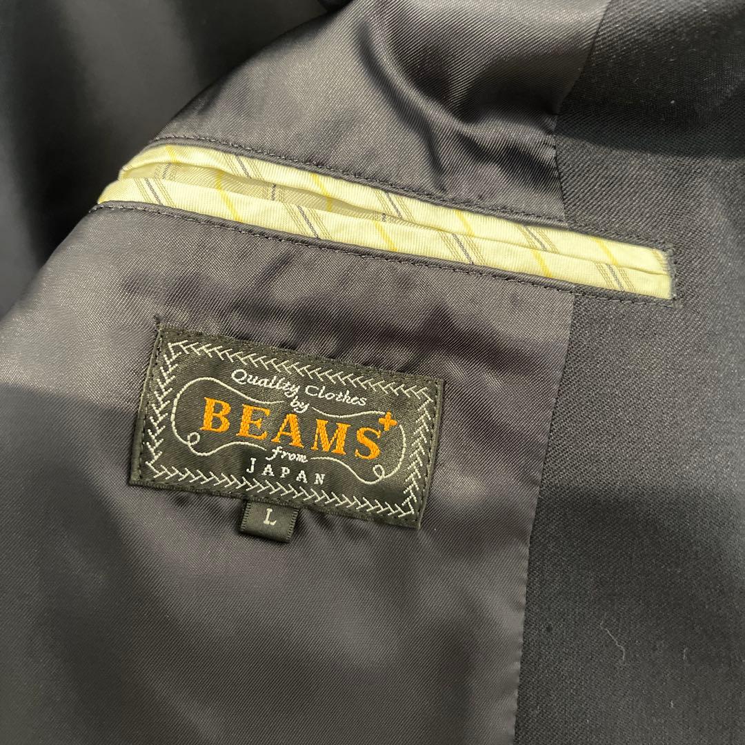 BEAMS PLUS ビームスプラス コンバットウール 紺ブレ　金ボタン　L