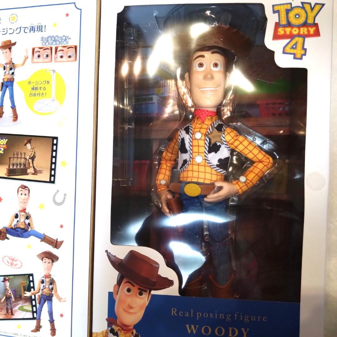 【 新品・未開封 】トイ・ストーリー4 リアルポージングフィギュア ウッディ