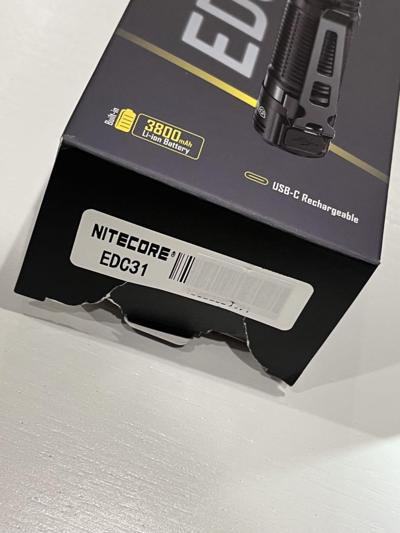 ※最終値下　Nitecore EDC31 フラッシュライト 3500ルーメン