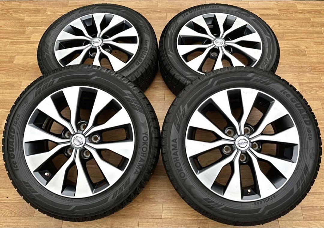 日産純正セレナ用ノーマルタイヤホイールセット 16インチ 195.60