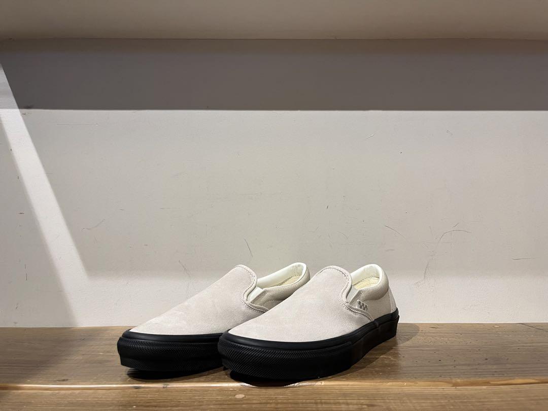 VANS SKATE SLIPON タン ブラックソール US規格 新品未使用