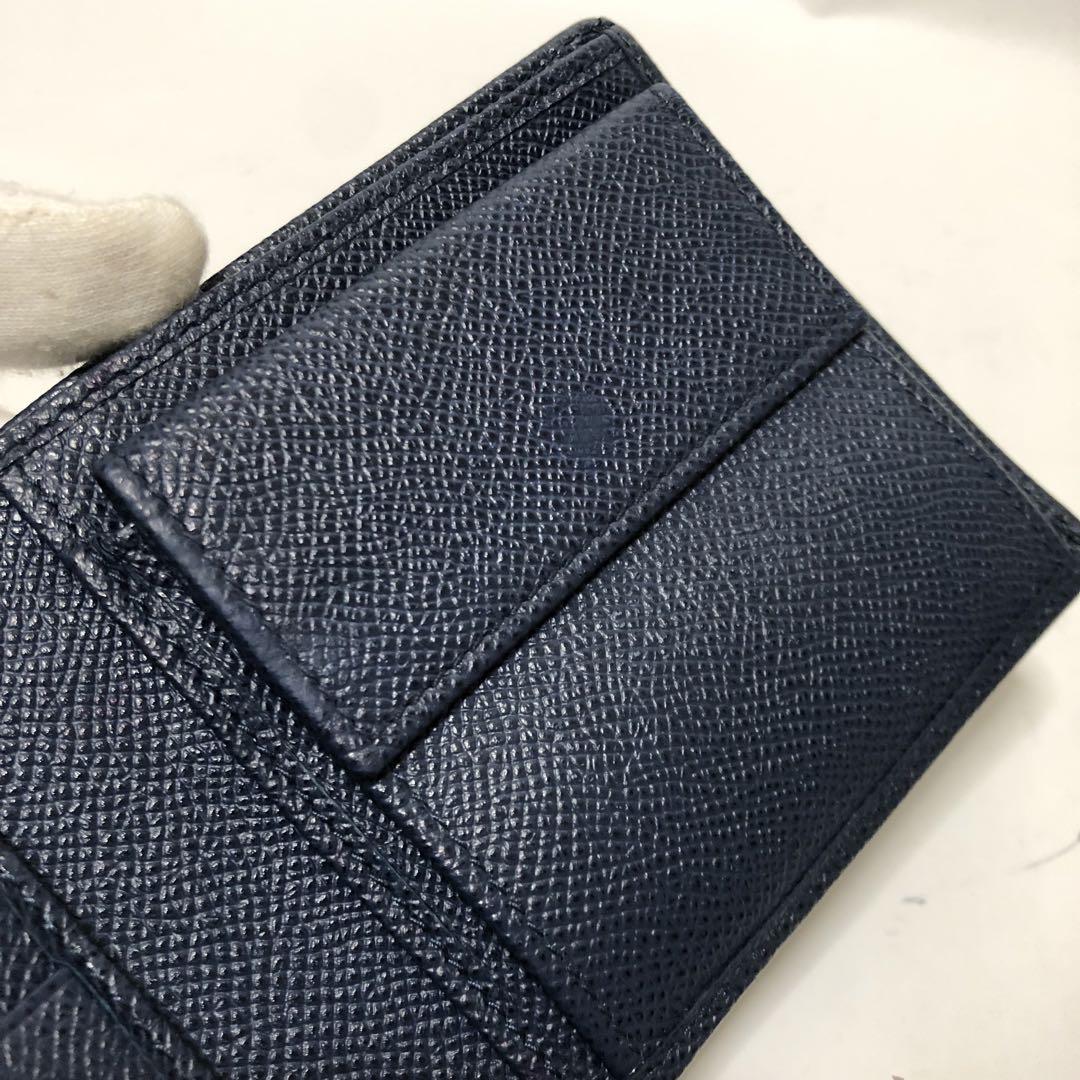 【美品】BVLGARI ブルガリ　ビーゼロ　二つ折り財布