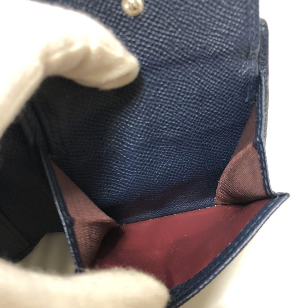 【美品】BVLGARI ブルガリ　ビーゼロ　二つ折り財布