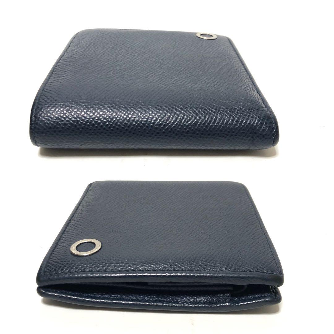 【美品】BVLGARI ブルガリ　ビーゼロ　二つ折り財布
