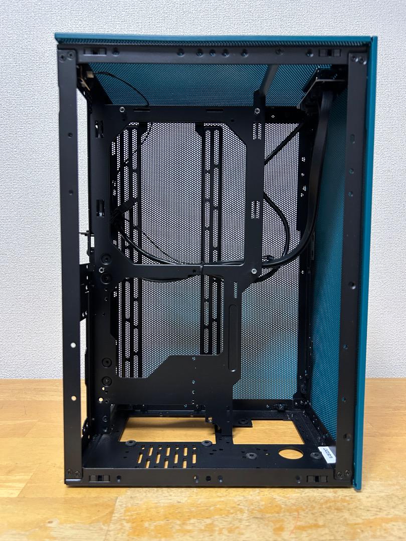 SSUPD コンパクトPCケース MESHROOM S Peacock Blue