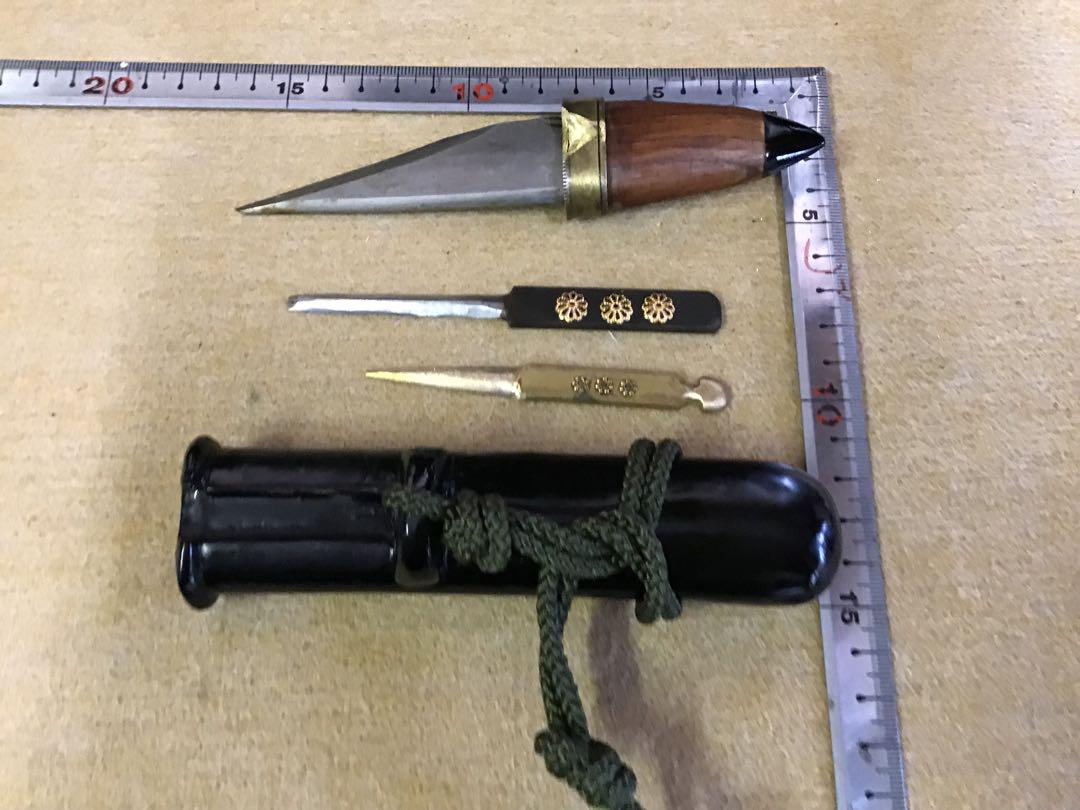 【18％OFF】 ミニ短刀拵え ペーパーナイフ - 工芸品どこで 買える か 武具