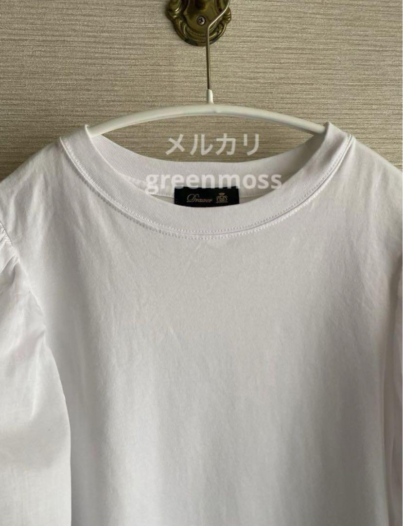ドゥロワー Drawer コットン パフスリーブTEE    BLAMINK awardsandwinners.com