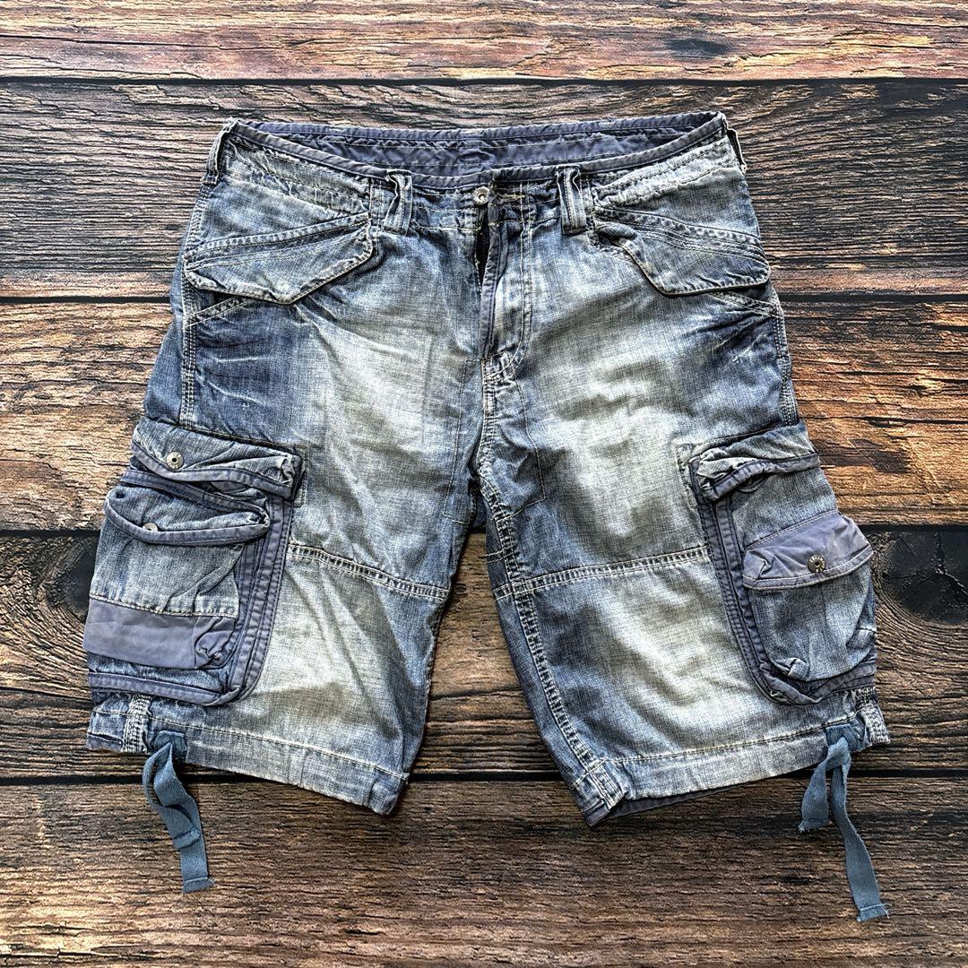ZARA / 00's Y2K denim cargo pants