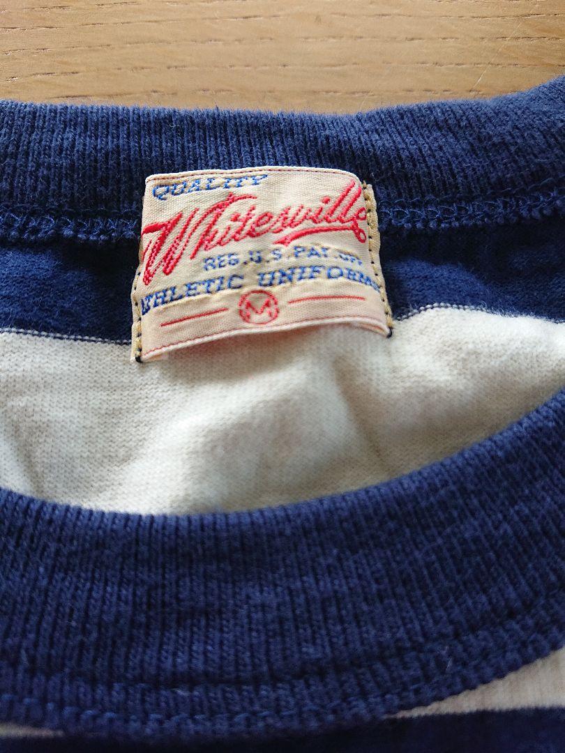 ホワイツビル Whitesville ボーダー長袖カットソー