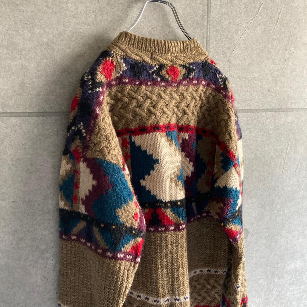 【BOSTON TRADERS】 ボストントレーダーズ デザインニット W65