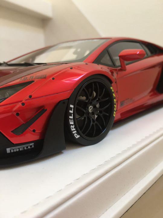 LB-WORKS  JUC製　アヴェンタドールリミテッド　1/18 限定