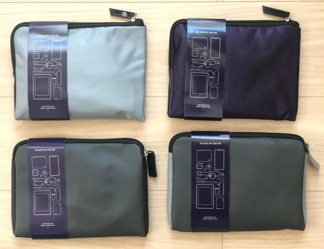 Tumi デルタ航空 ビジネスクラス アメニティーキット 4種セット Delta
