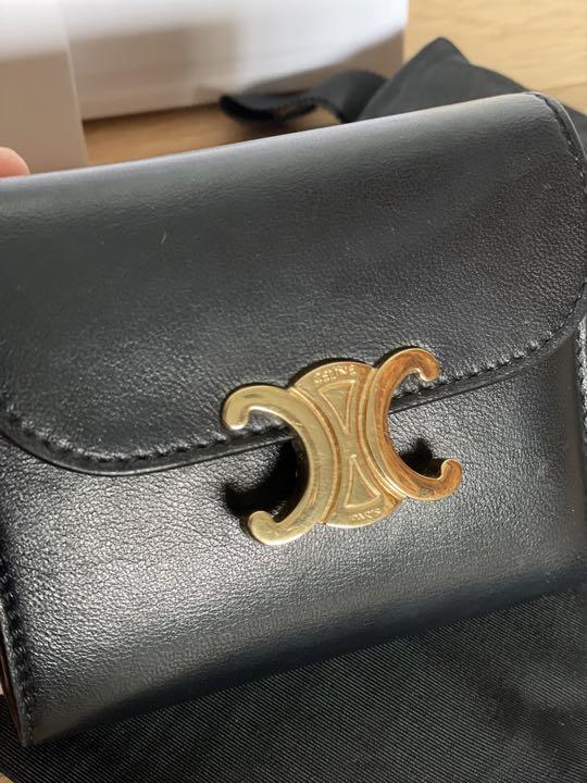 celine flap wallet