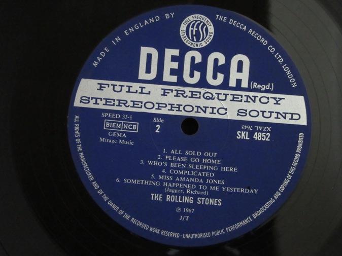 ROLLING STONES★Between The Buttons UK Op