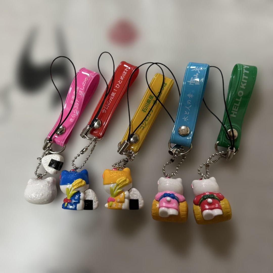 お米キティストラップ