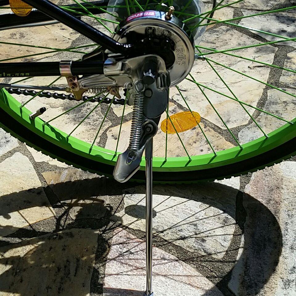 ジュニア自転車26インチ　本体　グリーン　緑　小学生　子供用