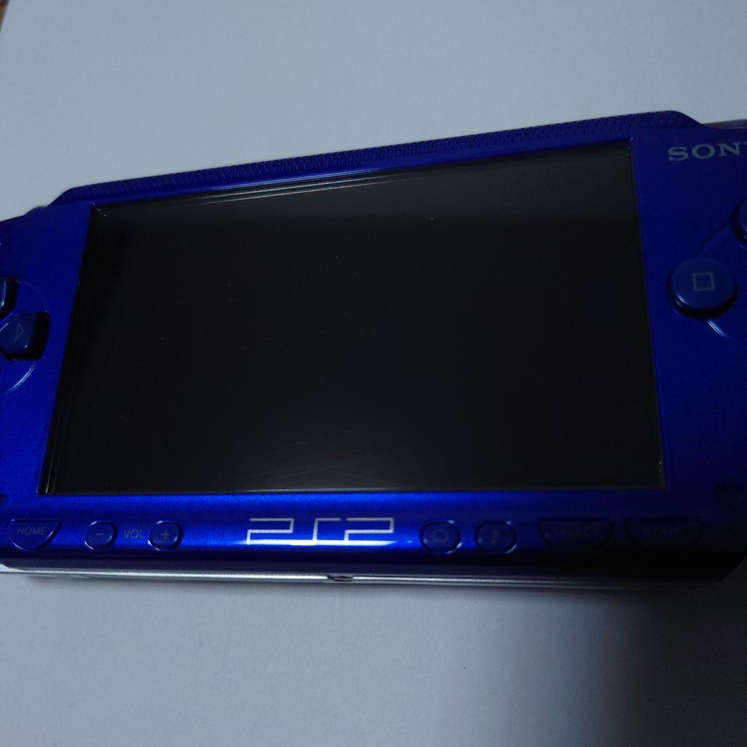 新作からSALEアイテム等お得な商品満載 PSP-1000 本体 青色 充電器 ゲームソフト3本付 クリアカバー付 Nintendo Switch