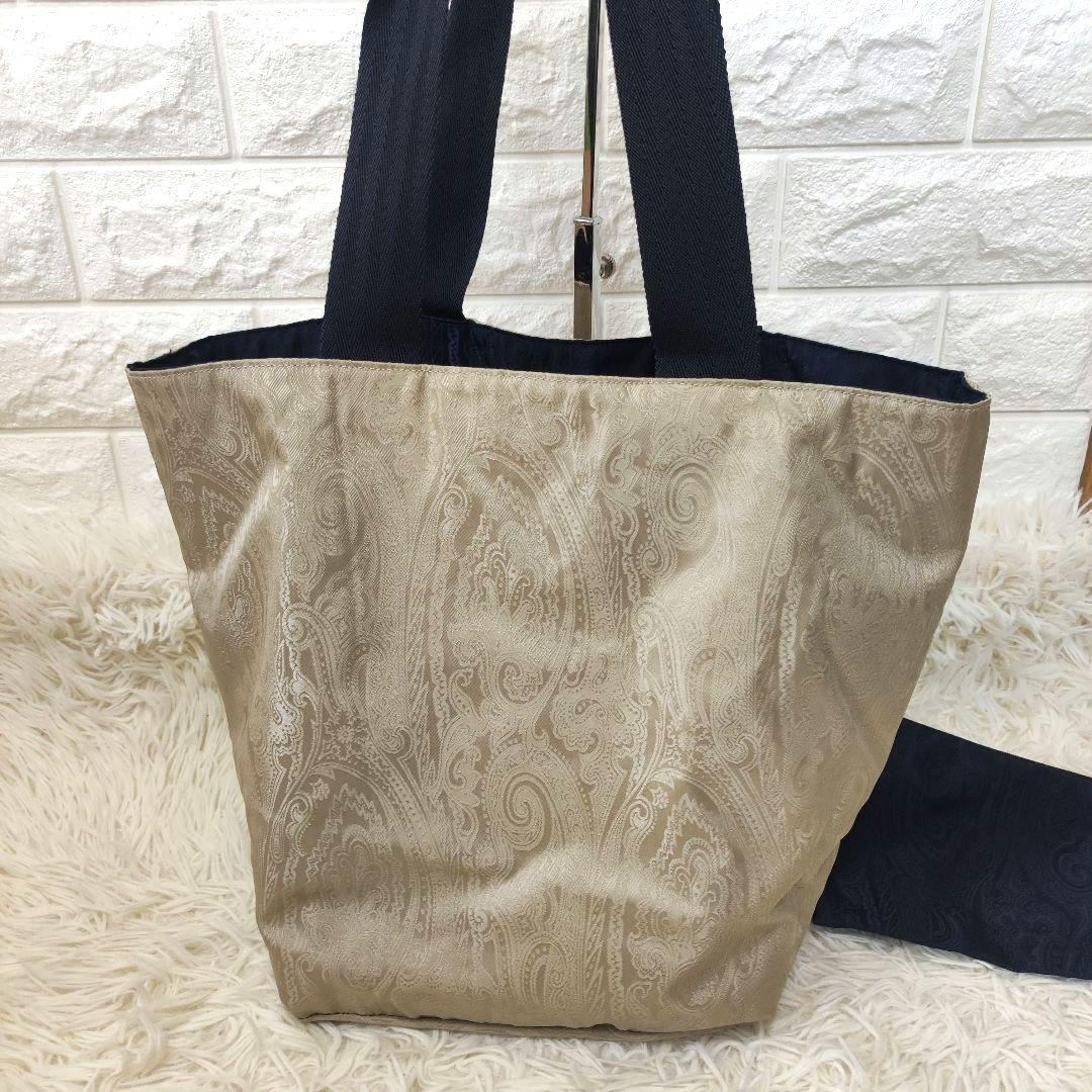 ETRO エトロ バッグ トートバッグ メンズ ペイズリー柄 デニム