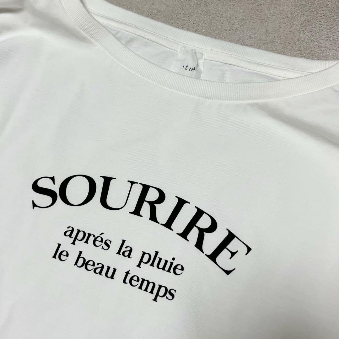 IENA 美品 2024SS ロゴドルマンロングスリーブTシャツ - メルカリ