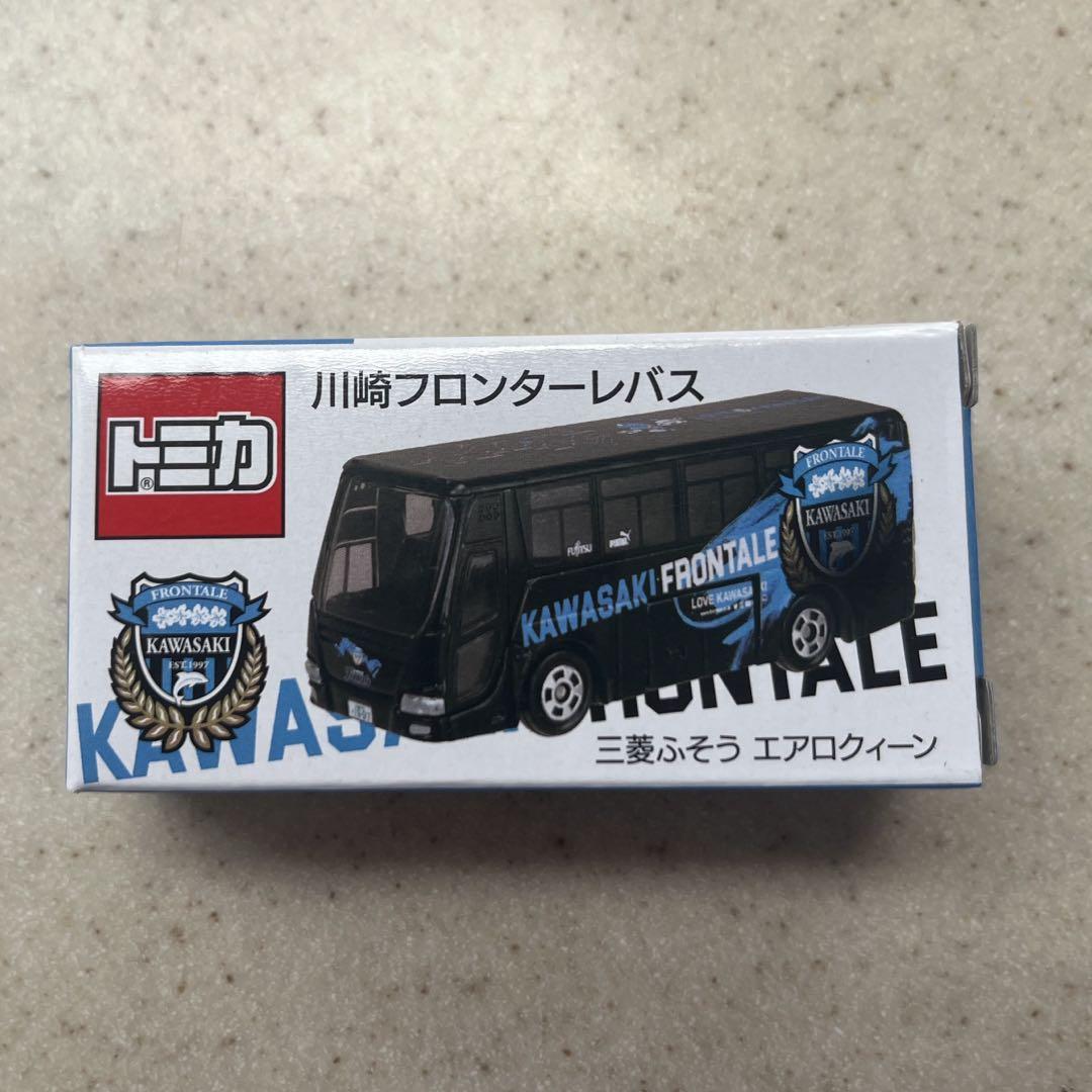 新品未開封品】トミカ 川崎フロンターレオフィシャルチームバス