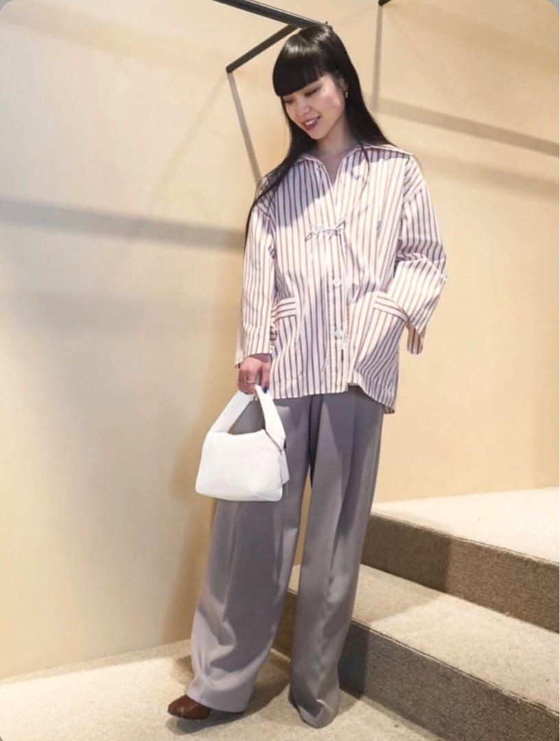 BACCA(バッカ) / 23SS/イタリアンストライプシャツカーディガン