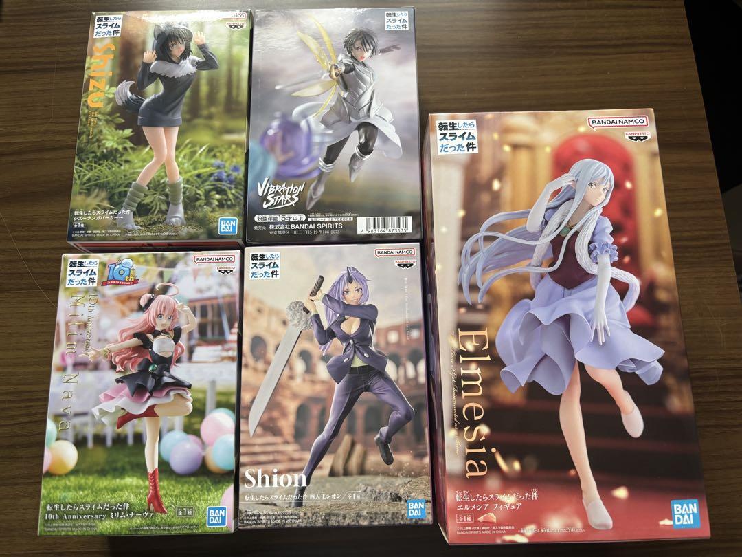 転生したらスライムだった件　フィギュアまとめ売り　５体
