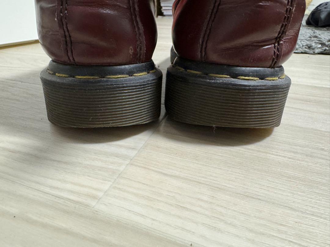 値下げ！ドクターマーチンDrMartens 8ホール uk7 チェリーレッド