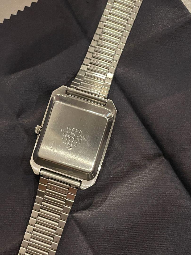 【希少】SEIKO V.F.A ブルーグラデーション文字盤　点滅式