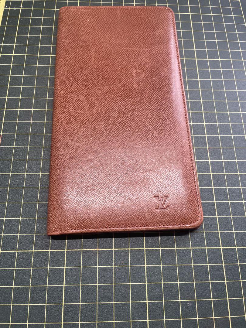 Louis Vuitton ブラウンレザー長財布 ルイヴィトン ルイヴィトン財布