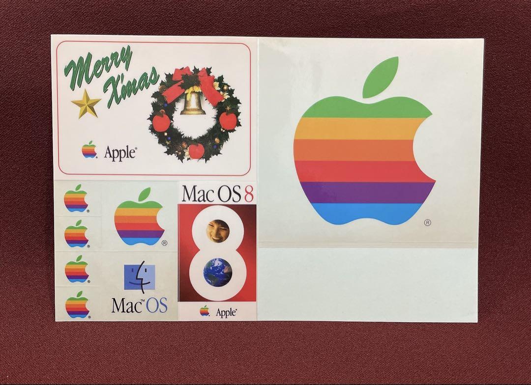 Apple Computer アップルコンピューター クリスマス ステッカー