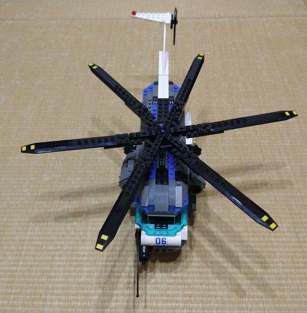 60046 ヘリコプターと建物セット