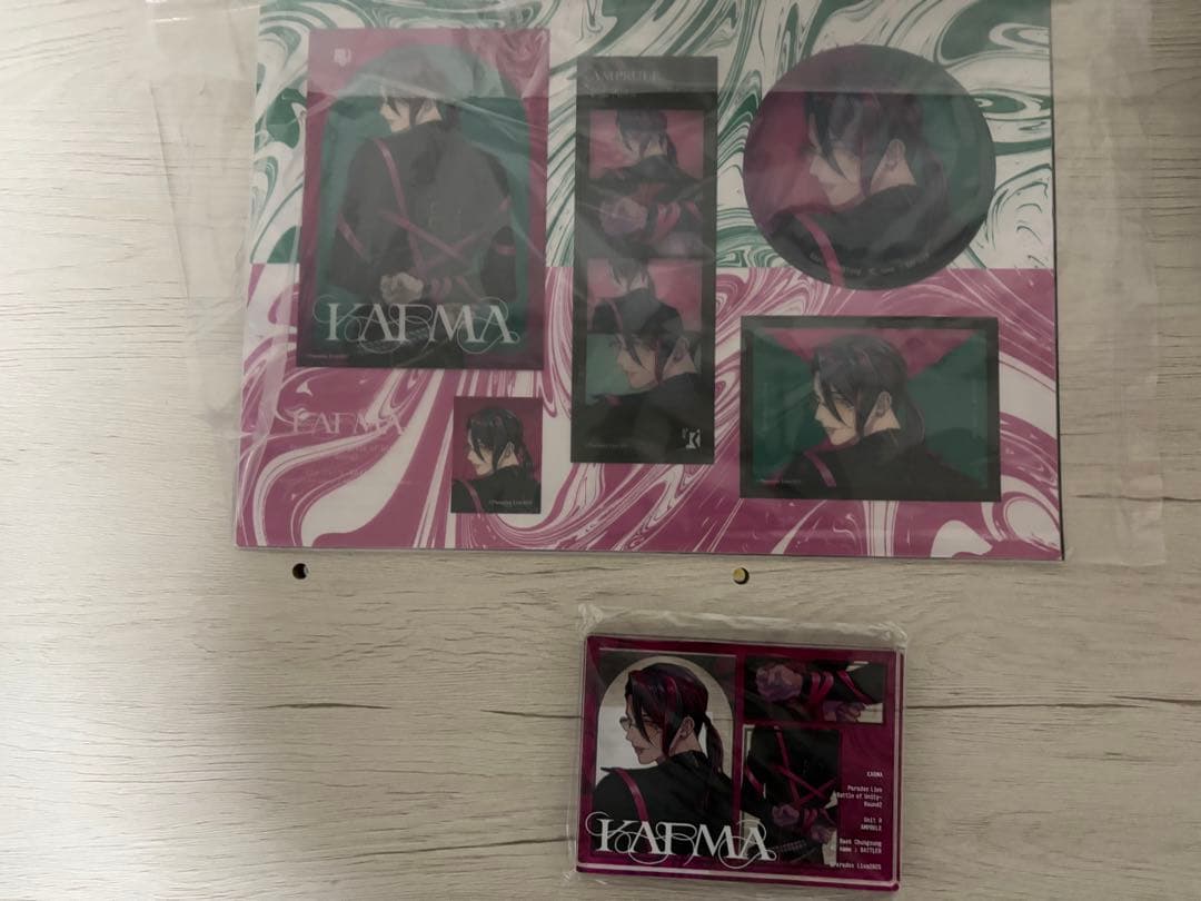 パラライ　白忠成　まとめ売り　アクスタ、gプリ、缶バッジ、サイン入り パラライ 白忠成 まとめ売り アクスタ、gプリ、缶バッジ、サイン