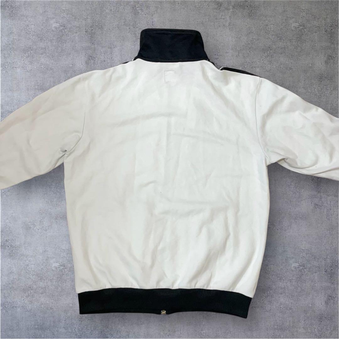 【f2457】adidas00sアディダストラックジャケットベッケンバウアー白黒