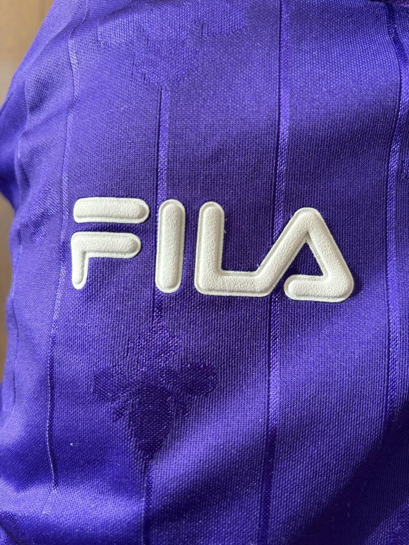 FILA ACフィオレンティーナ紫色 長袖ユニフォーム　XOサイズ